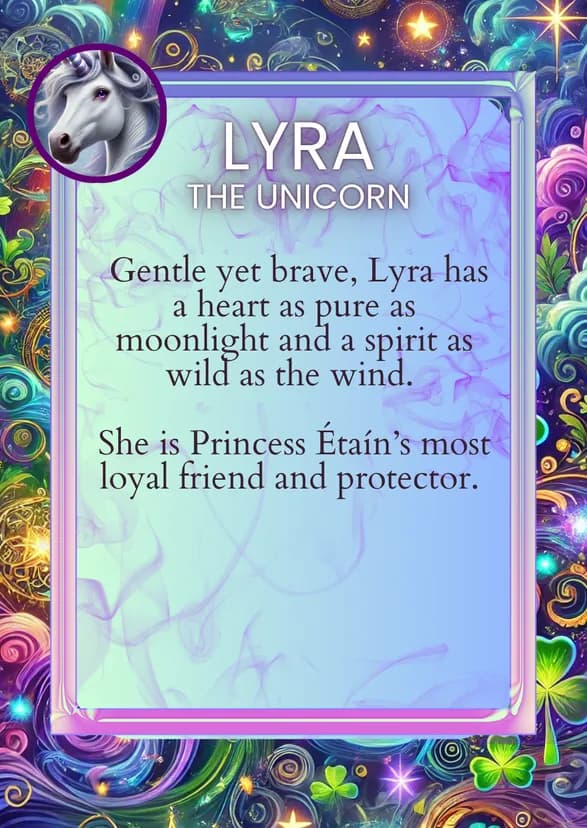 Lyra the Unicorn back